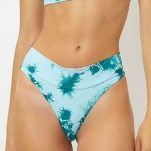 Frankie’s Bikinis Gio Emerald Tie-Dye Bikini Bottom